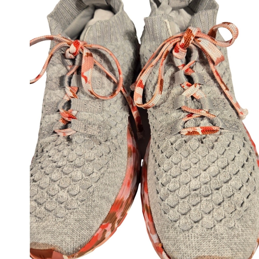 NOBULL‎ Grey Knit Runner Floral Camo Midsole Training Shoes Womens 8